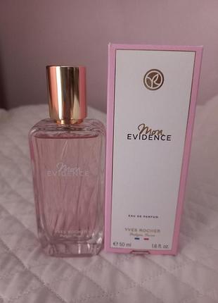 Парфюмированная вода mon evidence 50ml ив роте yves rocher
