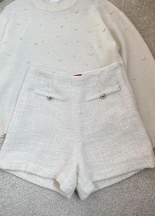 Твідові шорти guess