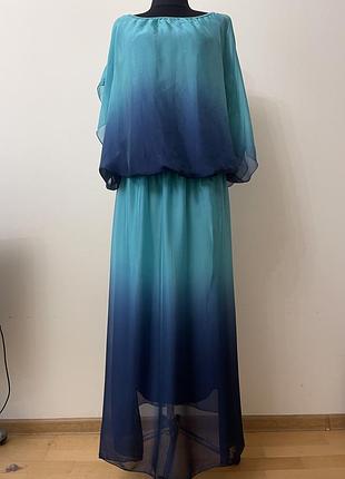 Жіночий костюм з шовку./віскози італія l/xl