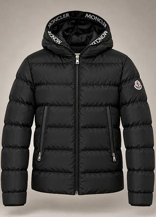 Куртка чоловіча moncler зимова чорна 4