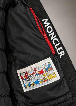 Куртка чоловіча moncler зимова чорна 2