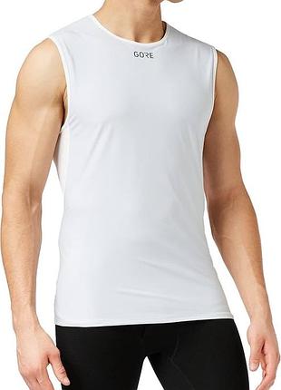 Gorewear windstopper base layer  мужская велосипедная-беговая майка ветрозащитная