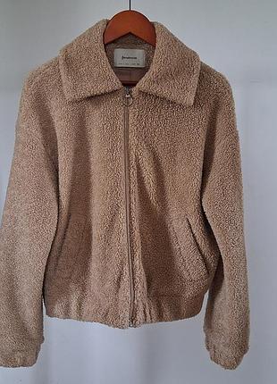 Куртка тедди stradivarius, r.m-l 5