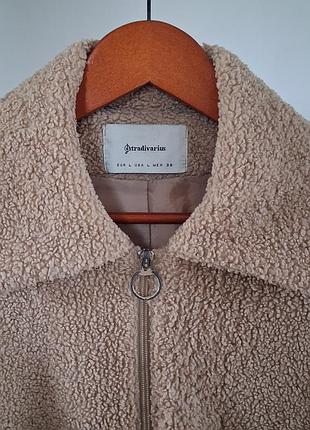 Куртка тедди stradivarius, r.m-l 6