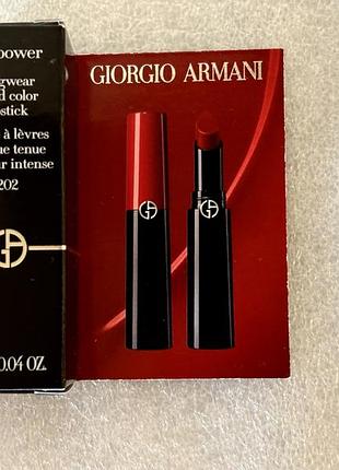 Armani помада lip power 202 оригінал