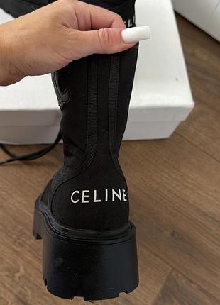 Черевики жіночі celine чорні 2