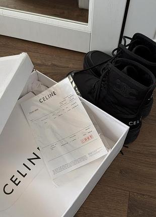 Черевики жіночі celine чорні 5