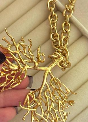 Кулон підвіска для жінок shiaparelli золотистий