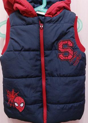 Жилет spiderman p.110-116см(5-6роков)