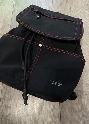 Рюкзак diesel чорний 8