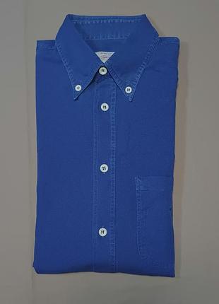 Воротник 39 см armani jeans size m misura темная рубашка made in italy 
 80% cotton 20% lino