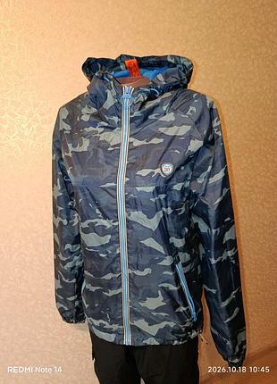 Чоловіча куртка-вітровка superdry sport (розмір s, оригінал)
