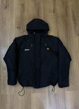 Куртка зимова ellesse чорна, розмір m, нова