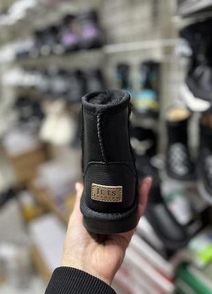 Уггі для дівчинки ugg чорні 3