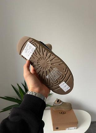 Угги уггі угг ugg tasman platform sock khaki 6