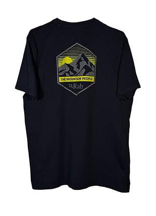 Футболка rab stance mountain peak tee чорна xl