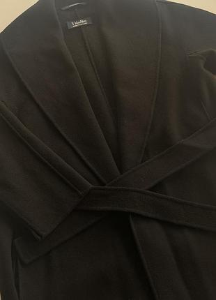 Жіноче пальто max mara чорне 3