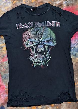 Футболка чоловіча iron maiden чорна розмір м