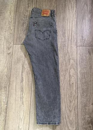 Джинси чоловічі levi's 502 сірі
