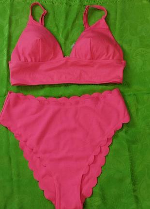 Новий неоновий купальник  victoria's secret (оригінал, розмір l ) ✨ преміум якість!