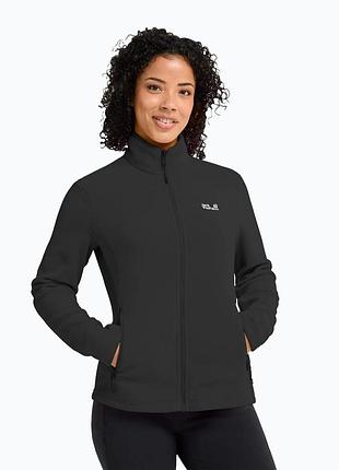 Женская ветровка-софшелл куртка jack wolfskin ветрозащитная и водоотталкивающая