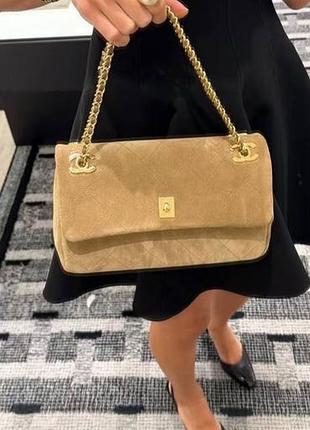 Сумка колекція 2026 chanel pattentasche замша