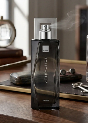 Avon attraction for him туалетна вода 75мл