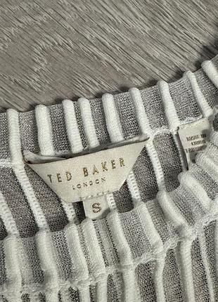 Біла оригінальна блузка кофта ted baker s 3