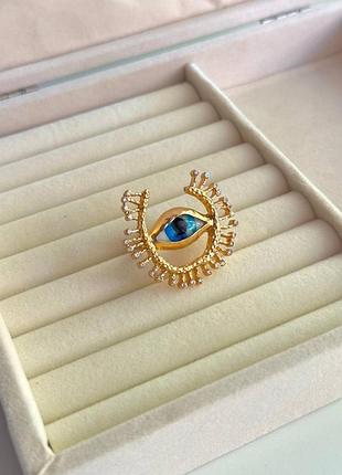 Каблучка від schiaparelli🤍   — люкс якість  — матеріал: ювелірна сталь  — напилення: позолота 18к    | розмір каблучки: 4,5х4 см