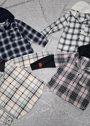 Верхние рубашки zara / h&amp;m, 8-9y (130-134cm)