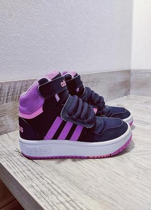 Хайтопы adidas оригинал 25 размер демисезон для девочки