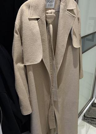 Пальто жіноче inspo бежеве