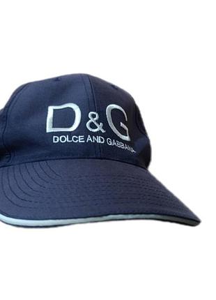 Бейсболка dolce & gabbana синя