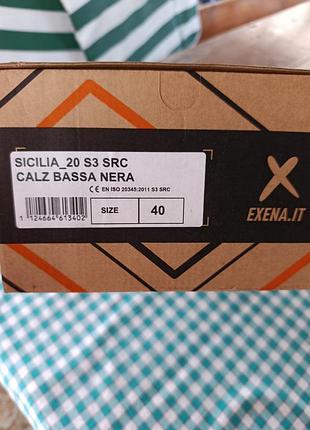 Робоче взуття exena чорне 3