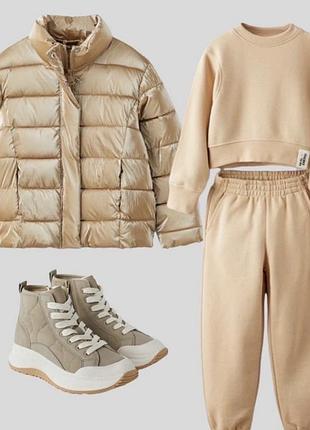 Кльова куртка zara на дівчинку. new collection. в наявності в 2-х кольорах.