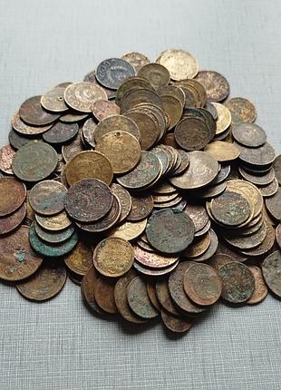 Монеты ссср дореформы 1924-57, 205 шт коп на эксперименты.