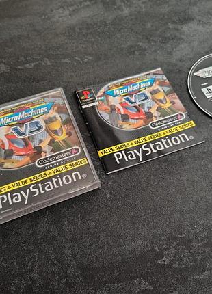 Диск micro machines v3 (playstation one)
