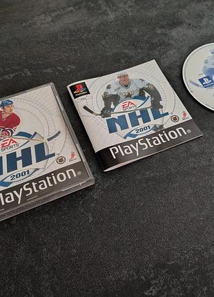 Диск nhl 2001 (playstation one)