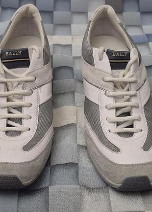 Кроссовки bally 1851 , размер 39 e, замша и кожа, швейцария.