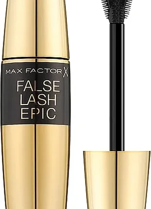 Нова чорна туш для вій максфактор max factor false lash epic для об'єму та ефекту накладних вій