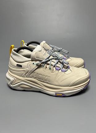 Трекінгові черевики на гортексі hoka one one kaha 3 low gtx gore-tex vibram оригінал 1162533 vlm