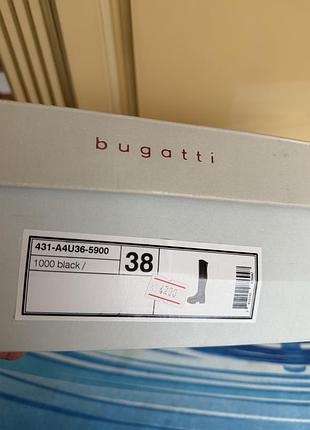 Ботфорти жіночі bugatti чорні 9