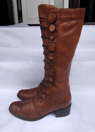 Винтажная кожаные сапоги jones bootmaker.