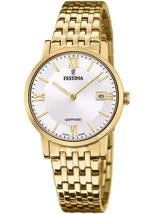 Женские часы festina classics swiss made f20021/1 оригинал гарантия