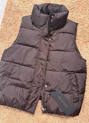 Продам жилет коричневий 2
