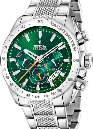Чоловічий годинник festina timeless chronograph f20668/3 оригінал гарантія