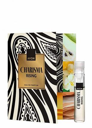Открытка с пробным образцом charisma rising.