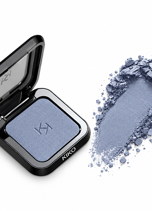 Тени для век kiko milano maxi mod high pigment eyeshadow - 30 storm theory - холодный серо-голубой (000304-30)