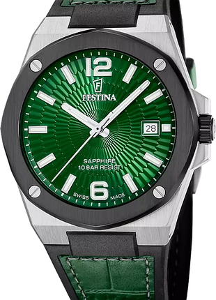 Мужские часы festina vallee swiss made f22001/3 оригинал гарантия