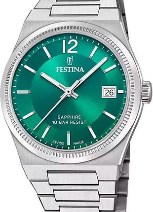 Женские часы festina rive swiss made f20035/5 оригинал гарантия